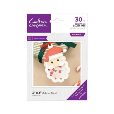 Afbeelding van CC Elements Snijmal Christmas Shaker Tags