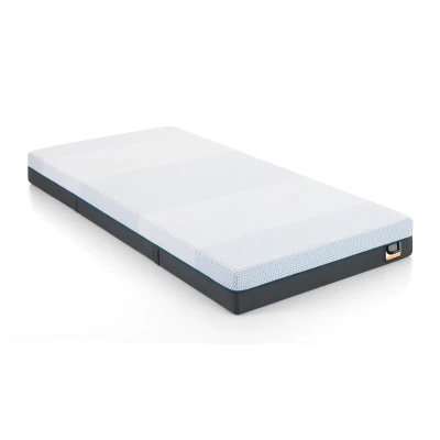 Afbeelding van Maxi Easy Pocket 400 Matras 70 x 200 cm Traagschuim Eenpersoonsmatras 5 Zonen Pocketvering Dikte: 18 H4
