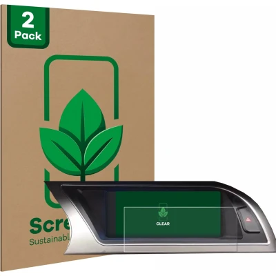 Afbeelding van ScreenLeaf Screenprotector voor Audi A4 B8 (2012 2015) MMI Navigation Plus 7&quot; Duurzame schermbescherming Folie Beschermfolie transparant (2 Stuks)