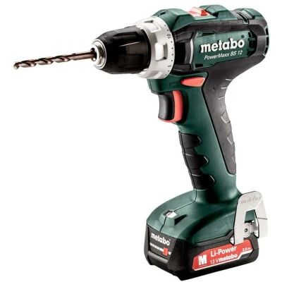 Afbeelding van Metabo Accu Boorschroefmachine 12 Volt Powermaxx Bs 2X 2,0Ah, Sc 30