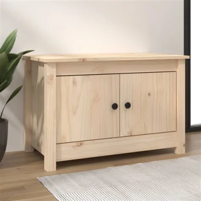 Afbeelding van Schoenenkast 70x38x45,5 cm massief grenenhout