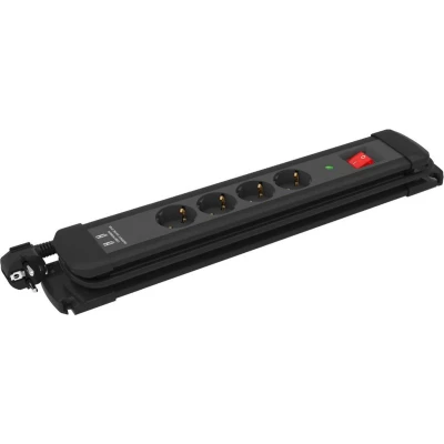 Afbeelding van Stekkerdoos 4 voudig USB