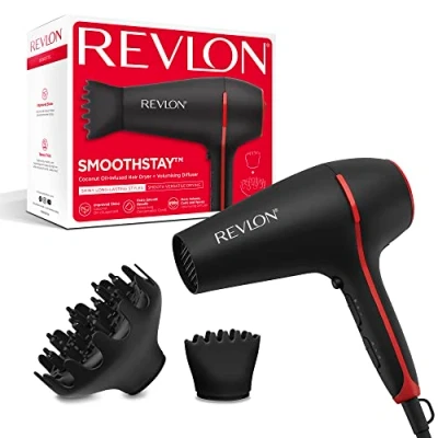 Image de Sèche cheveux Revlon Smooth Stay RVDR5317 2 000 W Noir