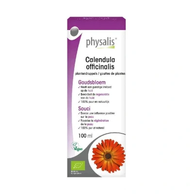 Afbeelding van Physalis Plantendruppels Calendula Officinalis Vloeibaar 100 ml