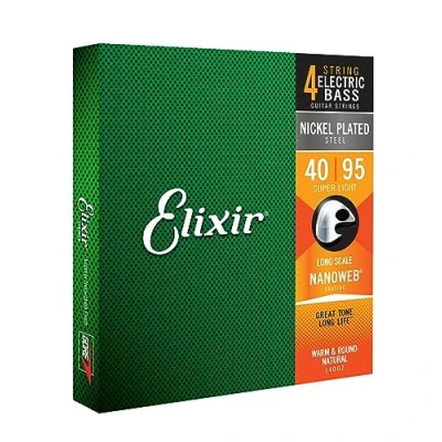 Image de elixir Jeu de cordes guitare basse 40 60 75 95