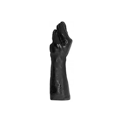 Afbeelding van Zwarte Realistische Fisting Dildo Levensecht Gevoel