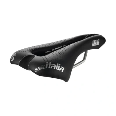 Afbeelding van Selle Italia Gel Superflow Zadel Dames, zwart Breedte S 13,5cm