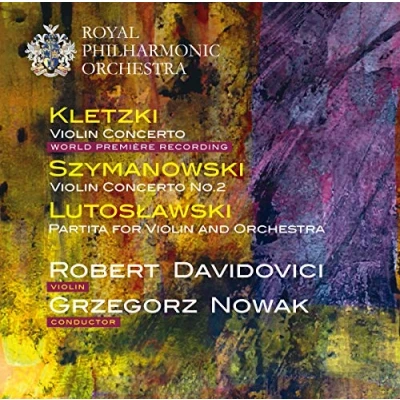 Afbeelding van Robert Davidovici, Royal Philharmonic Orchestra, Grzegorz Nowak Violin Concerto (CD)