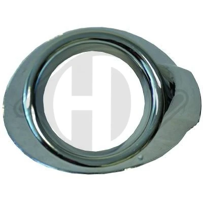 Afbeelding van DIEDERICHS 1418043 Frame, mistlamp FORD: FOCUS 3 Turnier