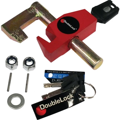 Afbeelding van DoubleLock Compact Eagle Koppelingsslot Rood Koppelingssloten &amp; Wielklemmen