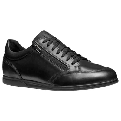 Afbeelding van Geox U Renan Baskets pour homme, Noir, taille 45 UE, EU