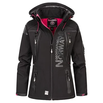 Afbeelding van Geographical Norway Tassion Outdoorjas voor dames, met afneembare capuchon