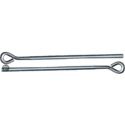 Afbeelding van Draadspanner M8x225mm verzinkt 2 stuks