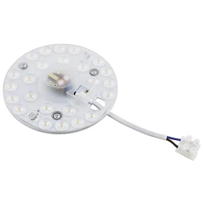 Afbeelding van McShine Ombouwset voor led module plafondlampen en wandlampen magnetische houder, Ø 12,5 cm, 12 W, 1050 lm, neutraal wit, 4000 K, dimbaar