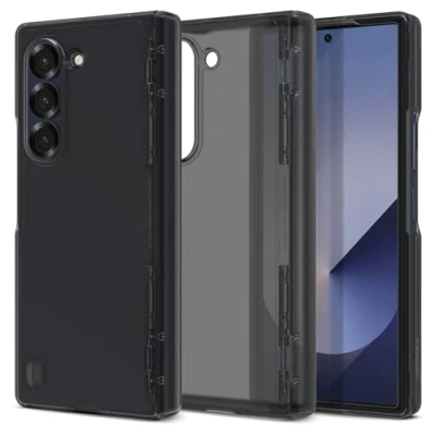 Afbeelding van Spigen Ultra Hybrid Hoesje Geschikt voor Samsung Galaxy Z Fold 6 Back Cover met Air Cushion Grijs