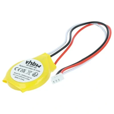 Afbeelding van vhbw BIOS batterij compatibel met Dell Latitude E6400, E6410, E6500, E6510, E5400, E4300 (200 mAh, 3 V, Li Ion)