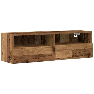 Afbeelding van vidaXL TV Wandkast Verweerd hout Houtcomposiet Middelgroot