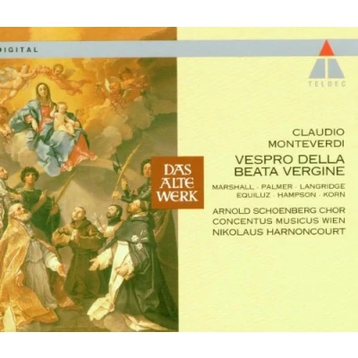 Afbeelding van Monteverdi: Vespro della Beata Vergine / Harnoncourt
