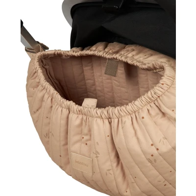 Afbeelding van Nobodinoz Hyde Park Opbergtas Voor kinderwagen Willow Dune 50x42x10cm