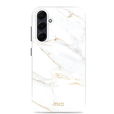 Afbeelding van MIO White Marble Magsafe Compatible for Samsung A55 5G