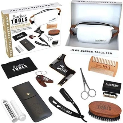 Afbeelding van BarberTOOLS set / verzorgingsset voor baard en scheerbeurt. ✮ Barber Tools (set 2)