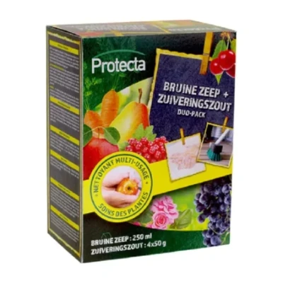 Afbeelding van Bruine zeep + zuiveringszout duo pack