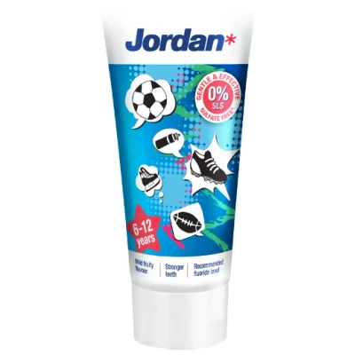 Afbeelding van Jordan Kids Tandpasta 6/12 jaar Milde Fruitsmaak 50ml
