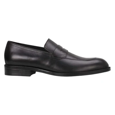 Afbeelding van BOSS Tayil_loaf_bunl mocassinheren, zwart., 42 EU