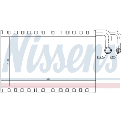 Afbeelding van Nissens Airco verdamper 92235