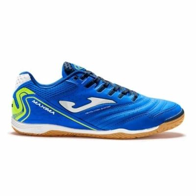 Afbeelding van Joma Maxima Zaalvoetbalschoenen, Heren, Maat: 44, Blue Imitatieleer/ textiel