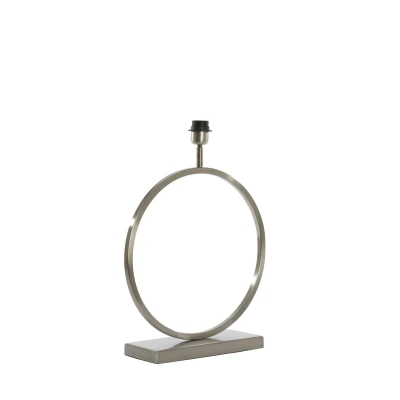 Afbeelding van Light &amp; Living Lampvoet LIVA 40x13x47cm Zilver
