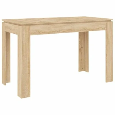 Image de vidaXL Table à manger Chêne sonoma 120x60x76 cm Bois d&#039;ingénierie800759