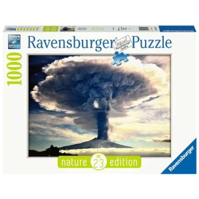 Afbeelding van Ravensburger puzzel Vulkaan Etna legpuzzel 1000 stukjes