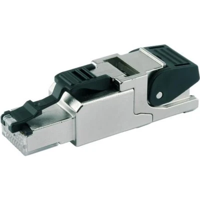 Afbeelding van Telegärtner RJ45 stekker CAT 6A afgeschermd J00026A2004 Stekker, recht Aantal polen 8P8C Metaal 1 stuk(s)