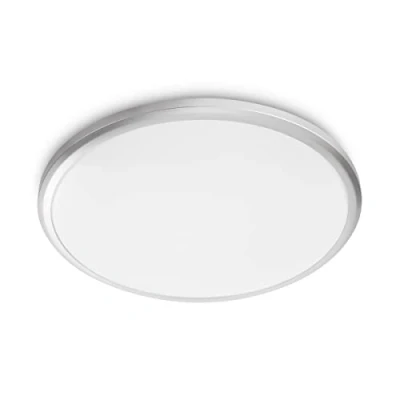 Image de Philips Spray Badkamerverlichting Zilver Warmwit licht 17 W Spatwaterdicht Geïntegreerde LED lamp Energiezuinig