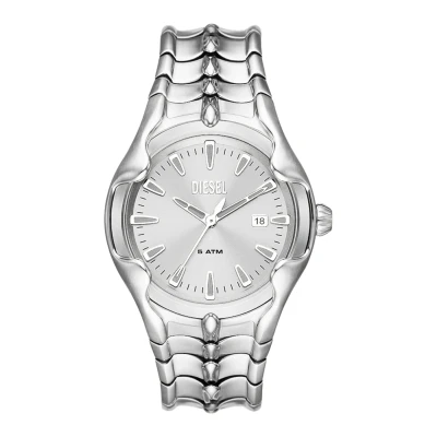 Afbeelding van Diesel dames Vert Horloge DZ2185 in de kleur Zilver