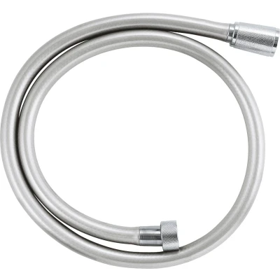 Afbeelding van GROHE QuickFix VitalioFlex Silver doucheslang met TwistStop 100 cm