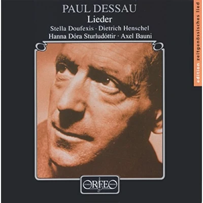Afbeelding van Stella Doufexis, Hanna Dóra Sturludóttir, Axel Bauni Dessau: Lieder (CD)