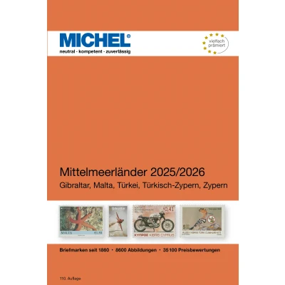 Afbeelding van Michel Michel, catalogus, Europa deel E. 9 Mediterrane Landen Duits talig per st.