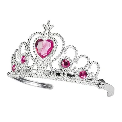 Afbeelding van Boland Tiara Grace Zilver Één maat Kinderen Vrouwen Prinsen en Prinsessen