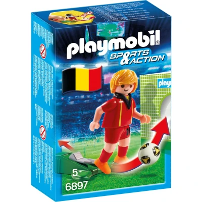 Afbeelding van Playmobil Voetbalspeler België 6897