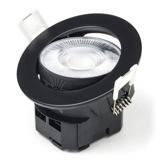 Afbeelding van Inbouwspot Calex Smart Home (Wifi, 4.9W, 345lm, 2700 6500K, Zwart)