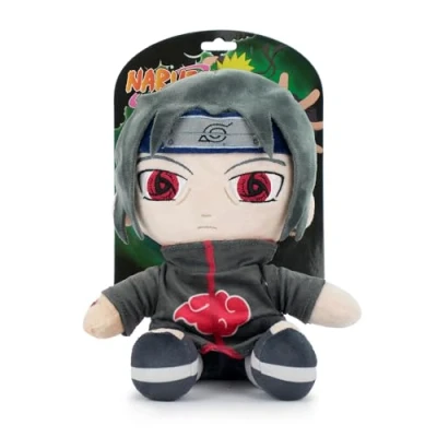 Afbeelding van BARRADO Naruto knuffeldier Naruto, Itachi, Kakashi Assis, ca. 24 cm, superzachte kwaliteit (Itachi)