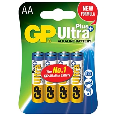 Afbeelding van GP AA Alkaline batterij Ultra Plus 1,5V (4 stuks)