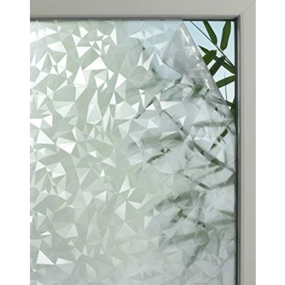 Afbeelding van GARDINIA Statische raamfolie Graphic 50, transparant, gemakkelijk te snijden, 100% PVC, 67,5 x 150 cm, optische premies, semi transparant
