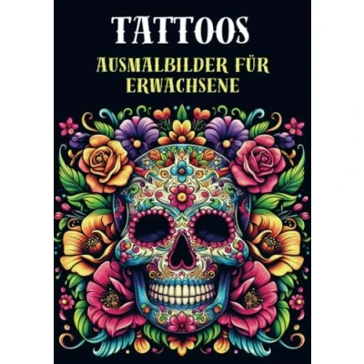 Afbeelding van Ausmalbilder für Erwachsene Tattoos