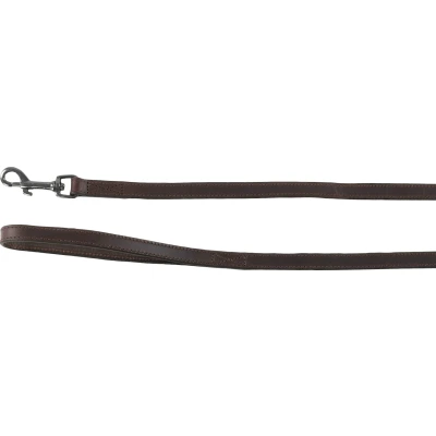 Afbeelding van Leren hondenriem Denver bruin 200cm
