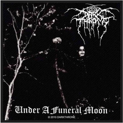 Afbeelding van Darkthrone Under A Funeral Moon Patch Zwart