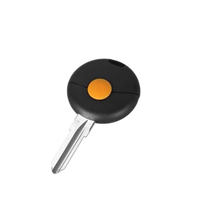 Afbeelding van PHONILLICO Sleutelhoes voor Smart 450 Fortwo City Coupe Cabriolet 1 knop Plip afstandsbediening met lemmet