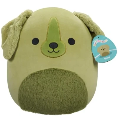 Afbeelding van Squishmallows Squishmallow FuzzAMallows Brad de Retriever groen 30 cm